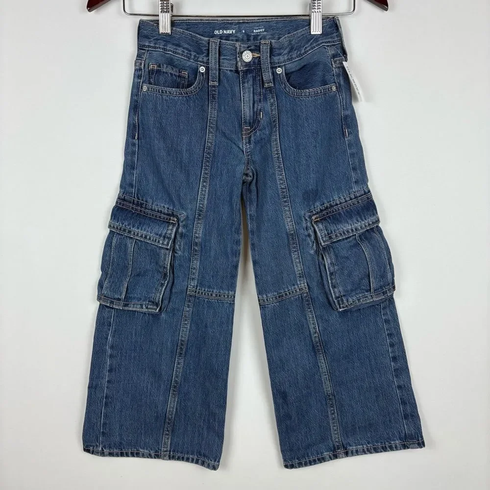 Old Navy High-Rise Baggy‎ Built-In Tough